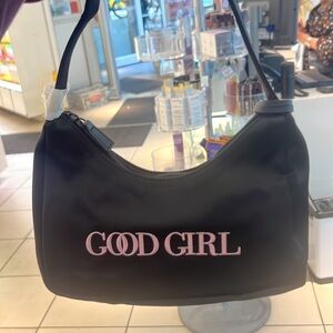 Carolina Herrera Black and Pink Baby Bag